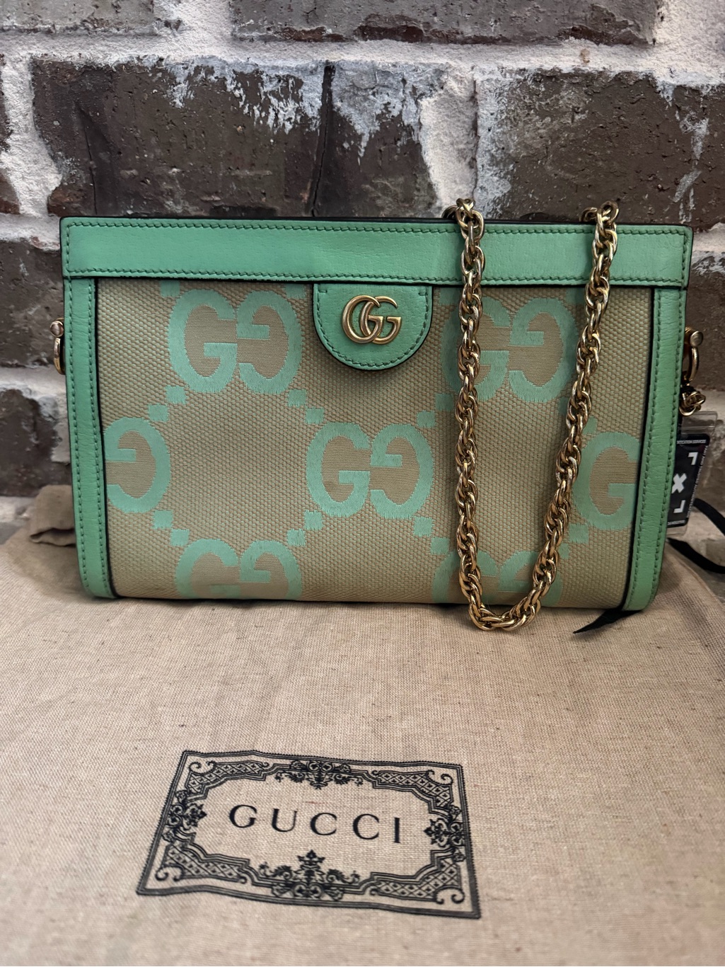Gucci Ophidia Jumbo Gg Small Shoulder Bag